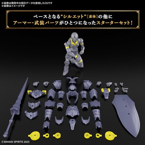 Kit de modelo 30 Minute Fantasy Liber Lancer miniatura 4