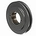 Browning 1H3V41 Split Taper Sheave, Cast Iron, 1 Groove, 3V Belt, Uses H Bushing