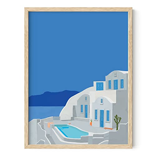 HAUS AND HUES Travel Greece Wall Art...