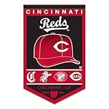WinCraft Cincinnati Reds Heritage History Banner Pennant