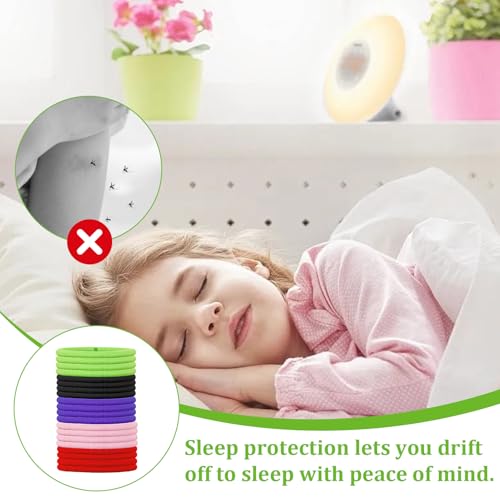 Swiftctrl 20 Stück Anti Laus Haargummi Mit 2pcs Extra feiner Zahnkamm gegen Kopfläuse Buntes Elastisches, Hilfe dem Schutz von Läusen Vorzubeugen