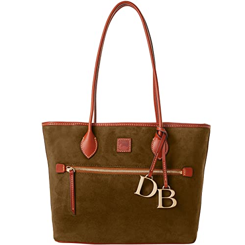 Dooney & Bourke Handbag, Suede Tote - Olive #TOP16