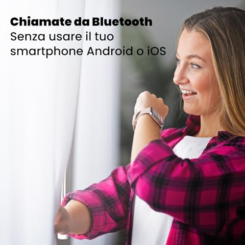 Spc Smartee Duo 2 Reloj Smartwatch Con Correa De Regalo Beige/Verde - 6