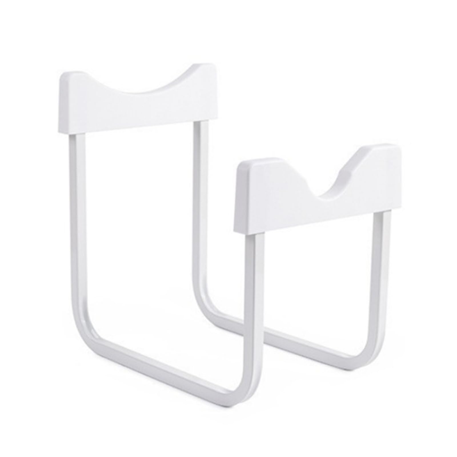 Kalttoy White Practical Water Bucket Rack Iron Bottled Water Shelves Practical Bottled Storage Stand Holder Stable For Bucket