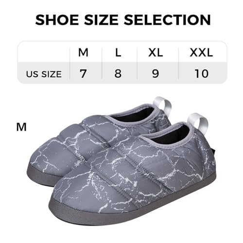 KingCamp Unisex Warm Camping Slippers Soft Winter Slippers with Non Slip Rubber Sole & Carry Bag (5 Colors and 4 Sizes)2