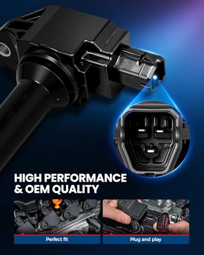 Image of KAX 4 Ignition Coils for Subaru Crosstrek 2016-2017, XV Crosstrek 2015