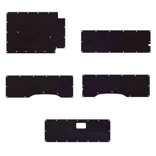 プロダックス 【 200系ハイエース DX 標準幅 4ドア 3/6人乗り 対応 トリムパネル 】 トヨタ 標準 カスタム パーツ 内装パーツ サイドパネル 内張り トリムカバー 側面カバー リアハッチ バックドア 荷室 インテリア ドレスアップ (リアシー