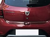 dacia lodgy heckklappe kaufen Edelstahl Chrom Sandero Steppway Edelstahl-Chrom-Abdeckung für Heckklappe (2012–2018)