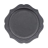 テーブルウェアイースト(Tableware East) プレート 18cm ラフィネ ノワール ブラック 日本製 中皿 洋食器 レンジ対応 食洗器対応 31-019-01