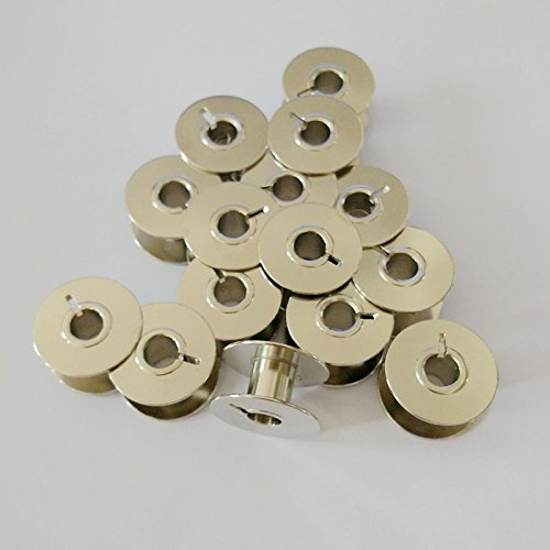 Honeysew Metal Bobbins For Singer Sewing Machine15-30 16 17 31-15 33K Consew 30 Class # 2996 (15Pcs-Bobbins) #TOP3