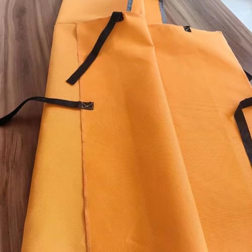 hzzsbu Fireproof Cloak, Fire Escape Cloak, Extra Big Fireproof Cape, Emergency Used as a Fire Blanket, Head Protection Fire Escape Suit for Office Home