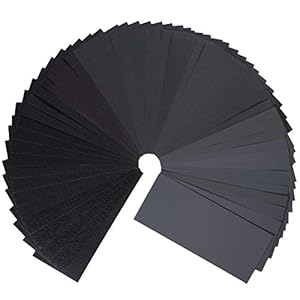 42 Stuks Schuurpapier set,Korrel van 120 tot 3000 Droog/nat Voor Schuren Schuurpapier voor het Polijsten van metaal hout…
