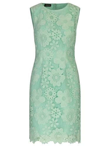Robe de cocktail en dentelle élégante pour femme chic | Spitzenkleid Noir