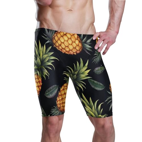 UMIRIKO Pineapple Fruit Men's Swim Jammers Swimsuit M B0400903