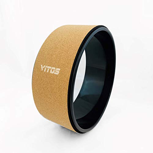 Vitos Fitness Yoga Wheel Roller | for Extreme Yoga Pose, Stretching and Improving