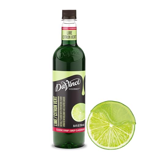 Image of DaVinci Gourmet Classic Lime Syrup, 25.4 Fluid Ounces (Pack of 1)