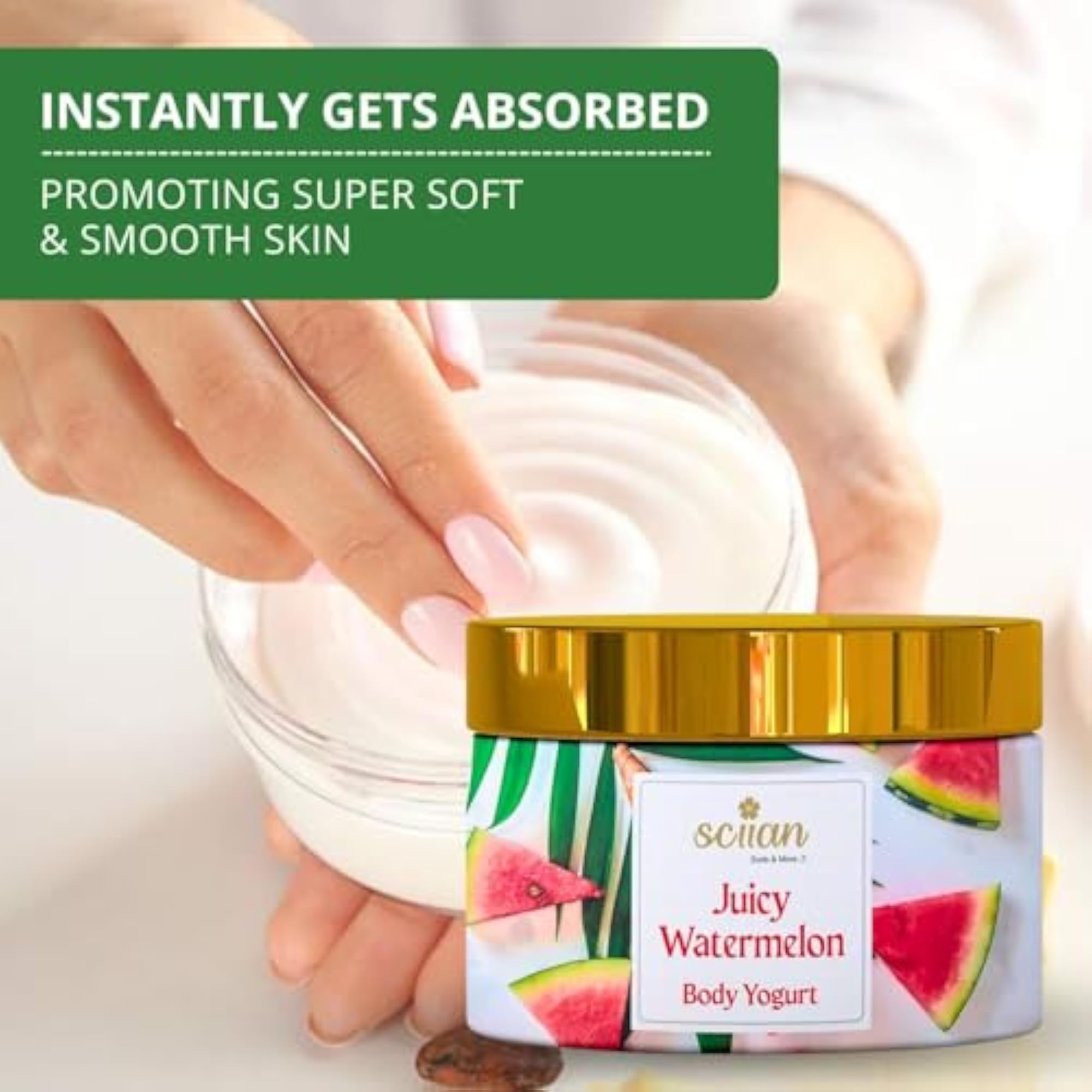 Watermelon Body Yogurt, Oil Free Moisturizer, Gift for All
