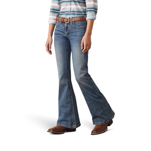 ARIAT Girls' R.e.a.l. Hallie Flare Jean