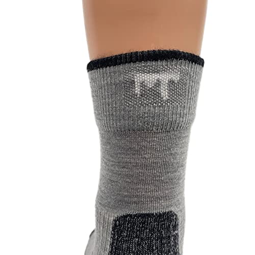 Image of USA Made - Micro Cushion Crew Socks - Hiking Socks - Merino Wool - Mountain Heritage