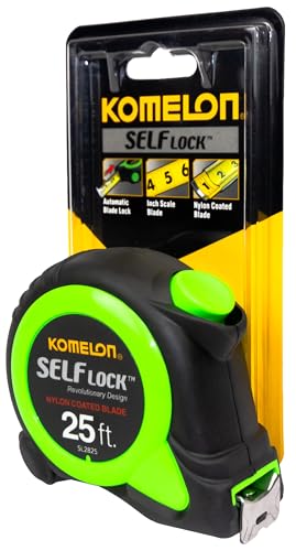 komelon sl2825 self lock 25-foot power tape