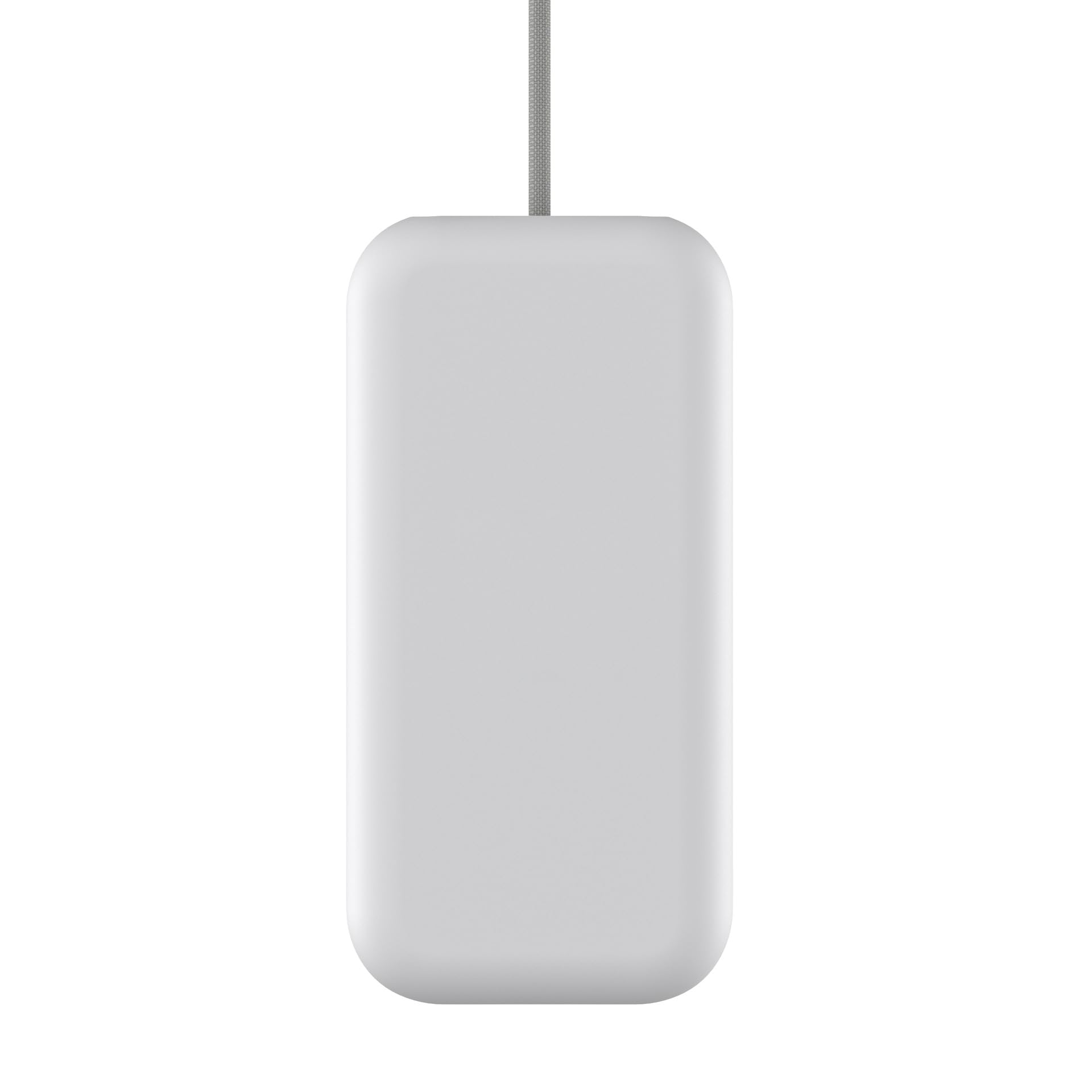 Etui en Silicone pour Vision Pro Batterie, étui de Protection, Housse de Protection, Antichoc et Anti-Rayures (Blanc)