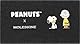 Moleskine Peanuts Bundle limitierte Ausgabe, Pins (2er Set), Notizbuch Snoopy & Charly L/A5, liniert, fester Einband