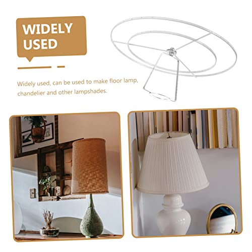 Support d'abat-jour DIY rigide POPETPOP cadre décoratif durable pour suspensions
