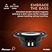 PIONEER TS-D12D4 - Powerful 12-inch Subwoofer, 2000 Watts Peak Power, Dual 4 Ohms Voice Coil for Deep Bass