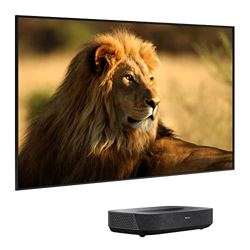 Hisense 90L5HD Daylight Screen (90 Zoll) Laser Projektor, inkl. 90" Panel, 4K, HDR10, VIDAA U6, Smart TV, Ultrakurzdistanz, Dolby Vision, Triple Tuner, Dolby Atmos, WiFi, schwarz – Bild 8