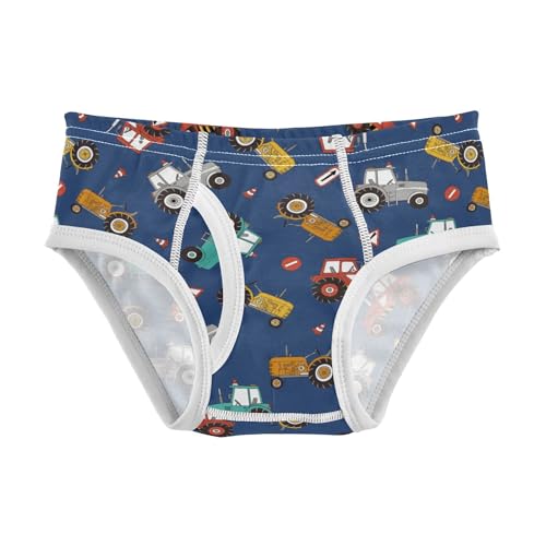 Fisyme Boys Underwear Soft Cotton Kids Toddler Briefs Underwears