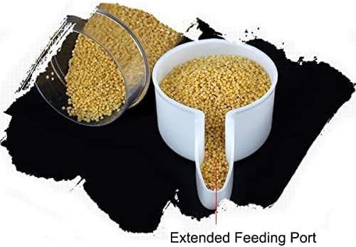 Yamibobo Bird Feeder Water Dispenser, 2PCS, Plastic, Automatic, Suitable for Cage, 200ml