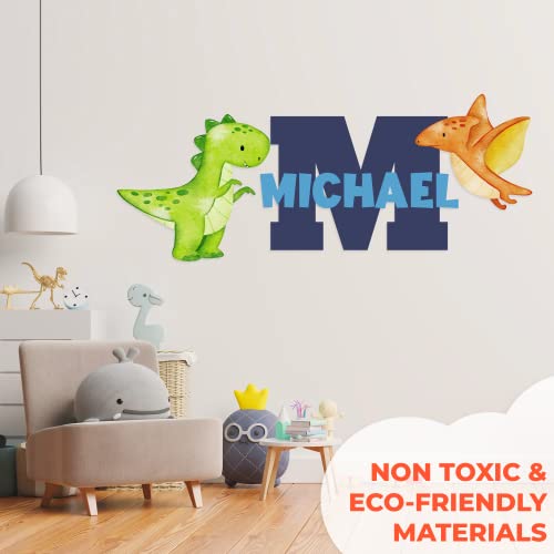 Vinilos decorativos personalizados dinosaurios para pared miniatura 5