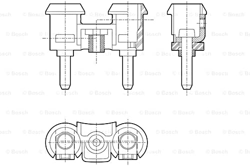 BOSCH 0986320311 FC9 High-Tone Disc Horn - Single
