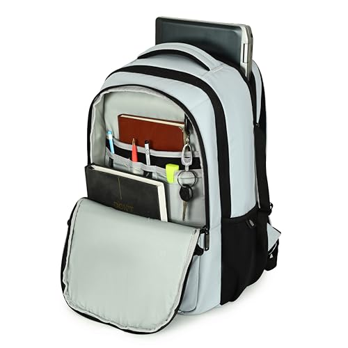 Image of HOT SHOT QUANTUM 1355| 35 L unisex laptop backpack |15.6 inch|Detachable Key Ring,|Trolley sleeve|laptop bag for men|office & college|bag for men & women