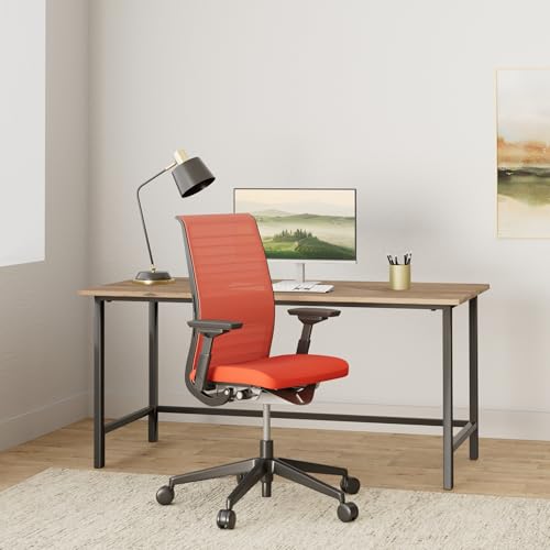 Image of Steelcase Think 3D Scarlet Mesh Fabric Chair