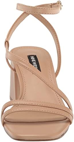 Nine West Women's GEORGA Heeled Sandal, Warm Blush 680, 5 | Image 1