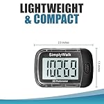 Simple Pedometer for Walking, Step Counter with Large Display, for Women Men Kids Seniors - Image 4