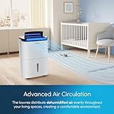 Emperial 30L/Day Dehumidifier - Smart Compressor Dehumidifier with App, Wi-Fi, Humidity Display & Indicator, 5L Water Tank, Laundry Drying and 24h Timer - Ideal for Home, Office & Bedroom - Image 3