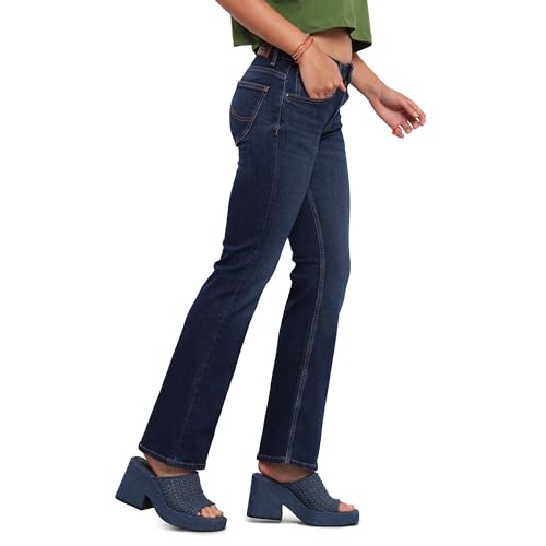 Image of Lee Women's Breese Boot Cut Mid-Rise Jeans