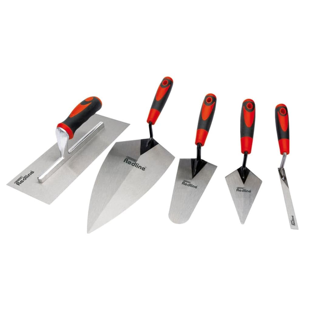 Draper Redline 69153 - Juego de paletas (5 piezas), color rojo