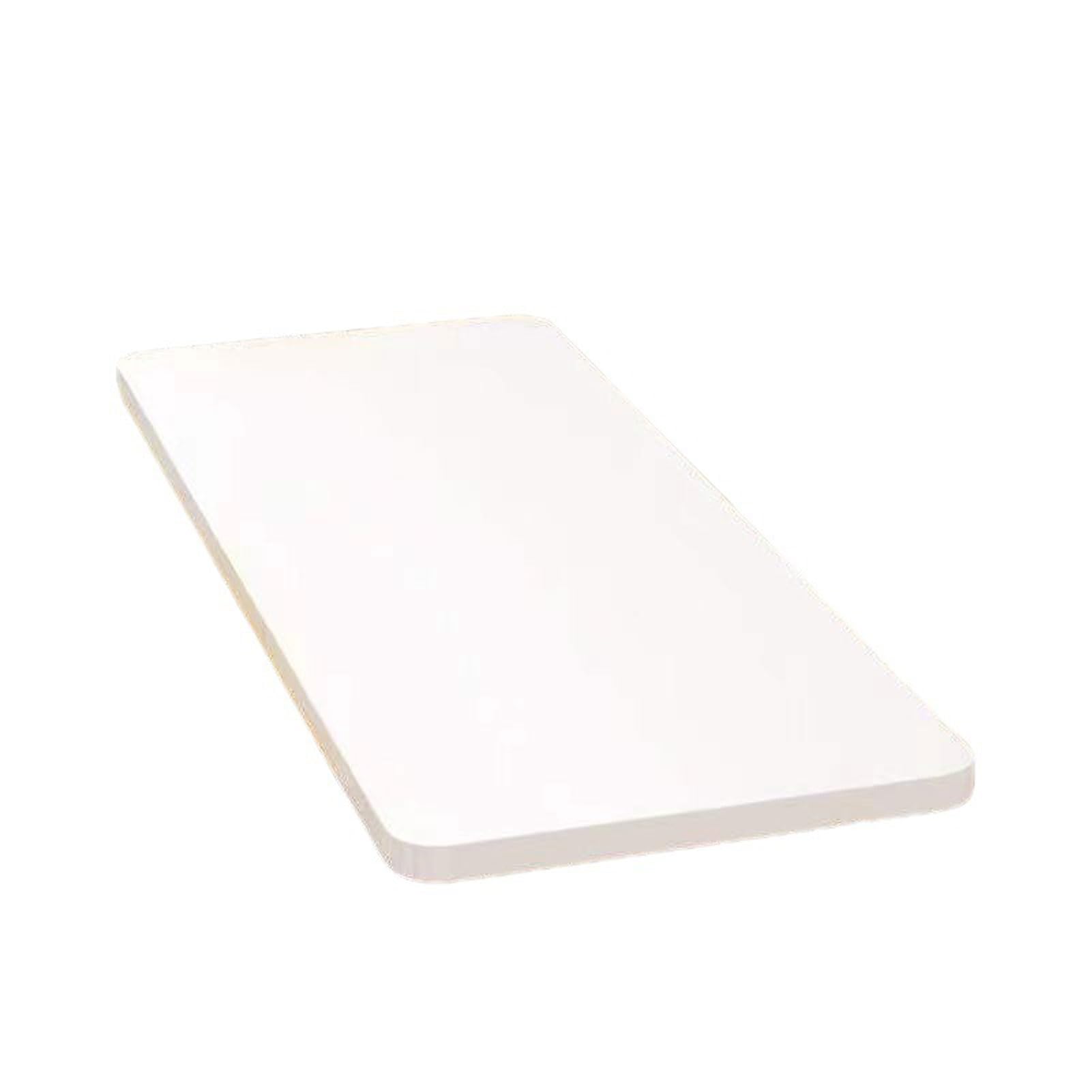 RUANLOV Scrivania Fissata al Muro, Scrivania Pieghevole per Piccoli Spazi, Organizzatore Galleggiante dello Scaffale, con Supporto Resistente, Adatto per Uffici Domestici (50x40cm)