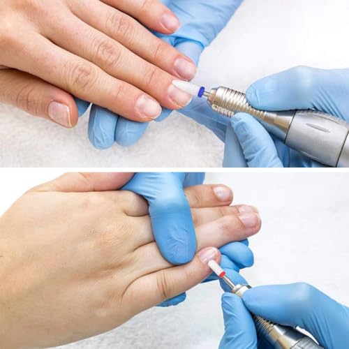 MAYCREATE® 5Pcs Ceramic Nail Drill Bits Universal 2.35mm(3/32'') Shank Nail Drill Bits for Nail Drill Machine Multifunctional Nail Drill Bits for Gel Nail Removal, Shaping,... - Image 7