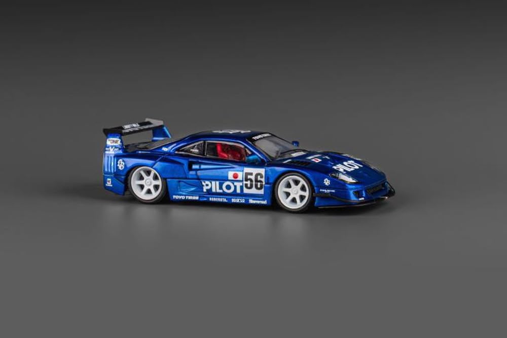 Top Art 1/64 LBWK F40 Chrome Pilot Blue Finished Product : Amazon