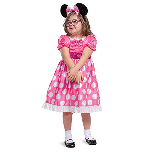 Minnie Mouse Costume for Kids, Official Adaptive Disney Minnie Costume ...