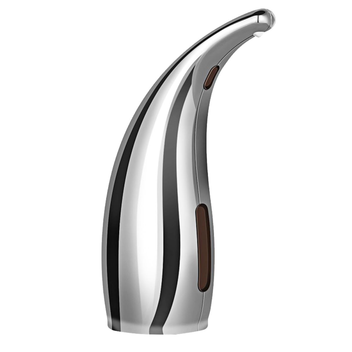 STOBAZA Dispensador de Jabón Automático sin Contacto Abs para Cocina y Baño, Capacidad 300ml, Salida Ajustable y Manos Libres, sin Batería