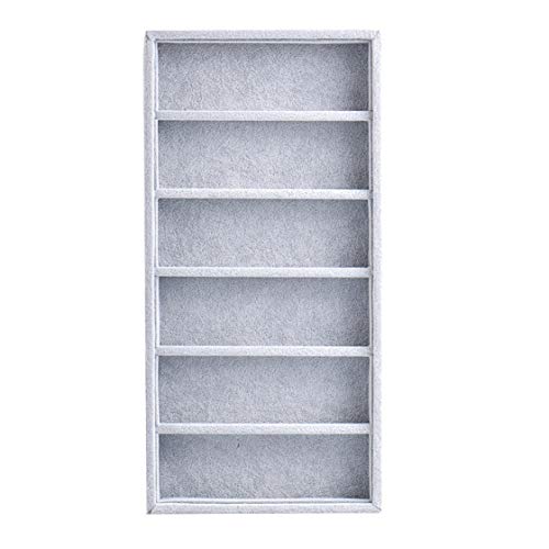 Nicetruc Gafas de Sol Pantalla el Cuadro de la Cadena Collar de la Caja de Almacenamiento Caja de Caja de Regalo Garantía Organizador Gris Cover