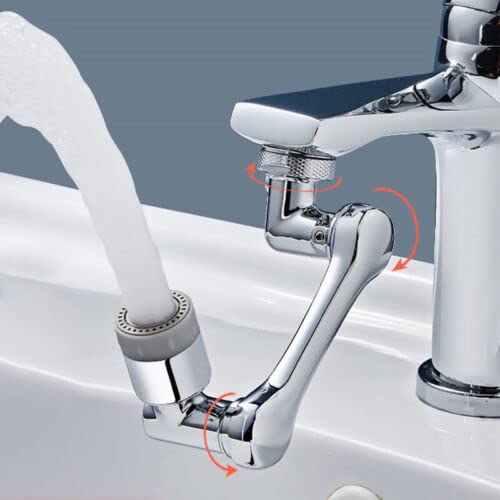 NH Fashion Hub (1Pcs) 1080 ° rotating sink faucet aerator,faucet extender,2 kinds of water outlet mode robot arm faucet adapter for gargling, washing eyes,washing hair,washing face,washing sink (B0BQWDDRB3) Amazon Price History, Amazon Price Tracker