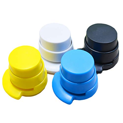 Grapadora sin grapas para encuadernar papel para oficina 1 unidad color aleatorio diseño creativo