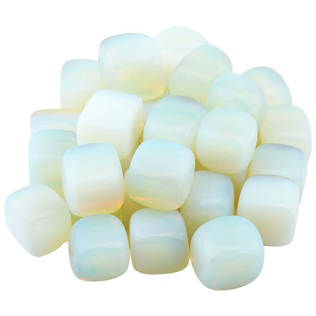 Reiki pierre precieuse naturelle d'opalite pour recharger les chakras