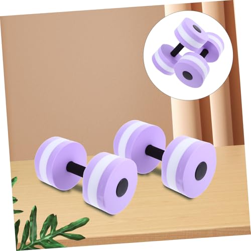 Set de 2 mancuernas acuáticas Hemoton de espuma EVA miniatura 7